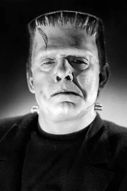Ghost Of Frankenstein Lon Chaney Jr As The Monster Horror Classic Make Up Poster