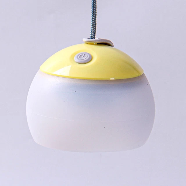 LED Portable Camping Torch USB Rechargeable Lantern Night Light Tent Table Lamp