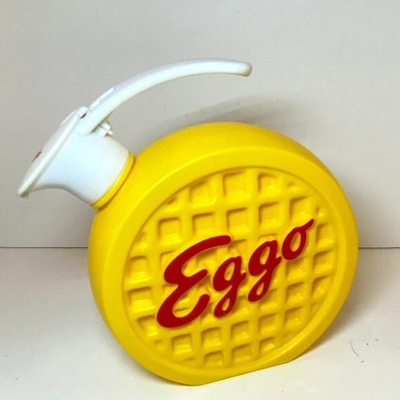 Vintage Promotional Kelloggs Eggo Waffle Pancakes Syrup Dispenser Plastic Spout