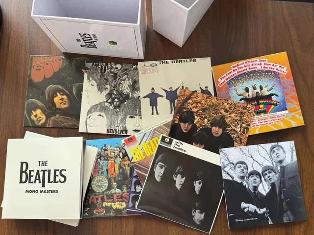 THE BEATLES IN Mono -CD Box Set -Complete With Book- Free Shipping