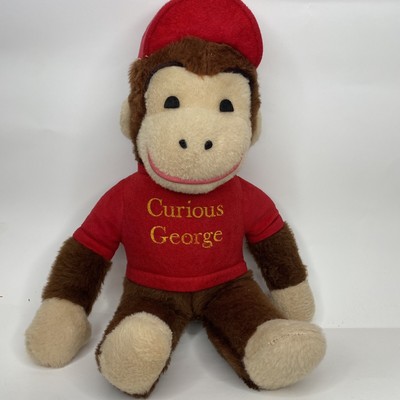 curious george stuffed animal 1975