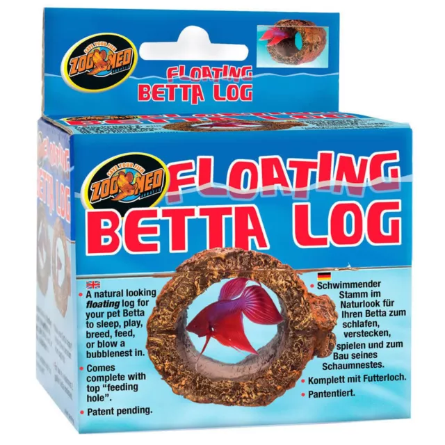 Zoo Med Floating Betta Aquatic Log Fighting Fish Aquarium Decoration