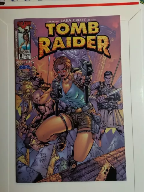 Tomb Raider Volume 1 # 0 Image Comics First Printing Eidos Core Lara Croft