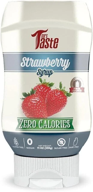 Sciroppo di fragole senza zucchero Mrs Taste 335g Spedizione gratuita in...