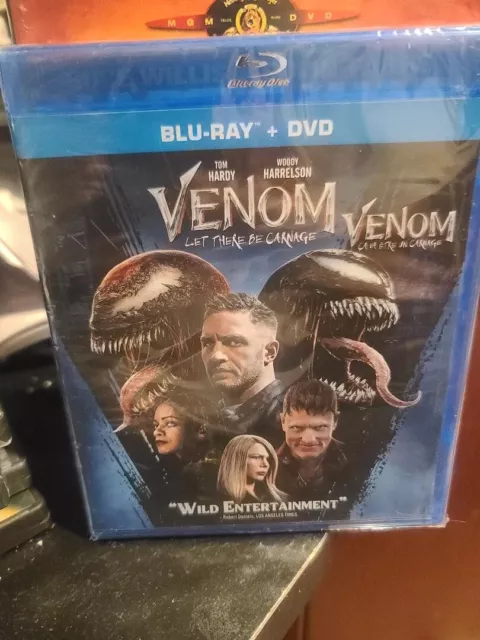 Venom: Let There Be Carnage BLU RAY + DVD BRAND NEW!!!