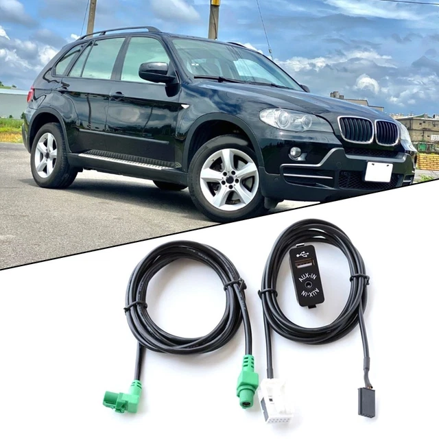 Câble Adaptateur USB/AUX Pour Nissan Qashqai J10 & Micra K13 - Conserve Les Entrées Audio D'origine