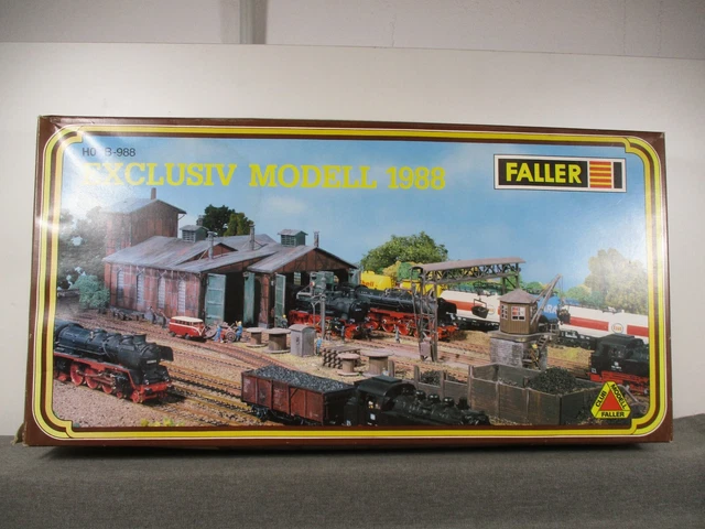 MAQUETTE MAISON COLOMBAGES Caserne Pompiers Sound Faller Exclusiv Modell 990 ho EUR 99,00 - FR