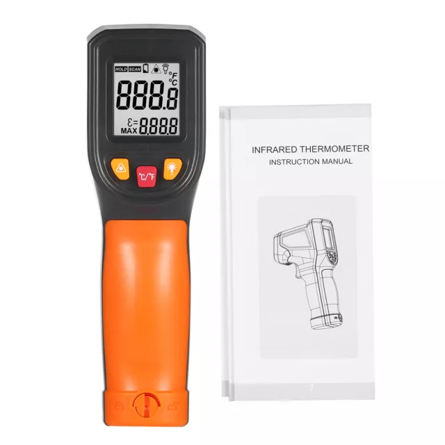 NJTY Thermomètre infrarouge Pistolet de température numérique sans  P6S6