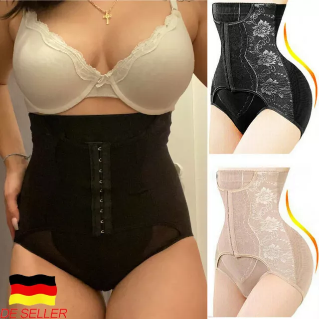 Shapewear Damen Bauch Weg Stark Formend Miederhose Taillenslip Unterwäsche Slim