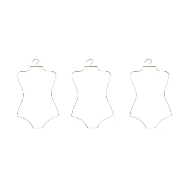 3x Bikini Swimsuit Hanger Organizer per Guardaroba per Bambini Rack Appendiabiti