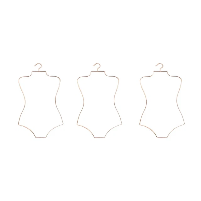 3x Bikini Swimsuit Hanger Organizer per Guardaroba per Bambini Rack Appendiabiti