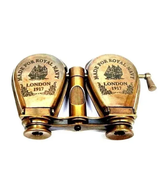Antique Maritime Brass Monocular Binocular Vintage Nautical spyglass Monocular