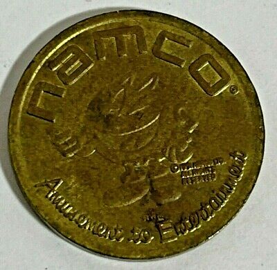 Vintage NAMCO Birthday Party Token Pacman Unknown Year