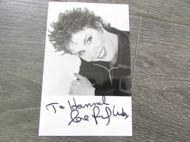 Ruby Wax US Comedian & Presenter Early Original Hand Signed Promotional Photo