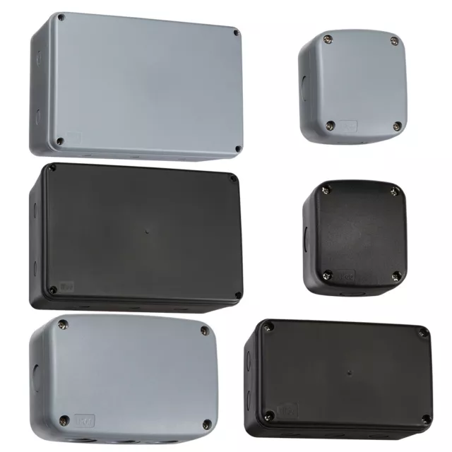 Weatherproof Junction Box Outdoor IP66 Electrical Cable Enclosure Waterproof