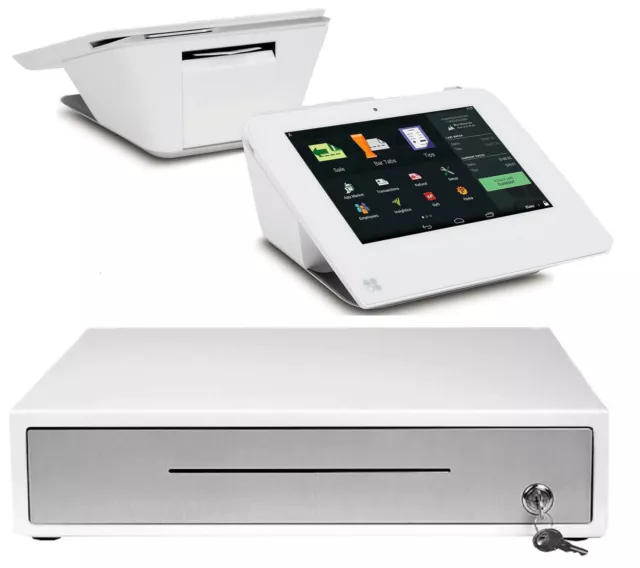 Clover Mini POS Apple Pay, EMV, Printer, Credit Card Machine with Cash drawer