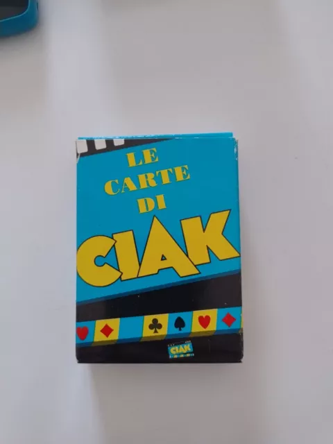 CINEMA le carte da gioco di Ciak con attori e attrici / by Modiano / come nuove