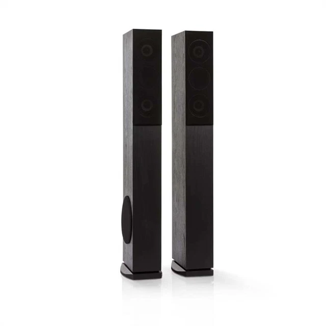FLOORSTANDING SPEAKERS SUBWOOFER Hi Fi 4 Way Stereo Sound System 960 W