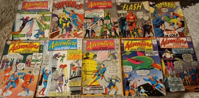 Silver Age Dc Comic Book Lot!!! (Low Grade!)