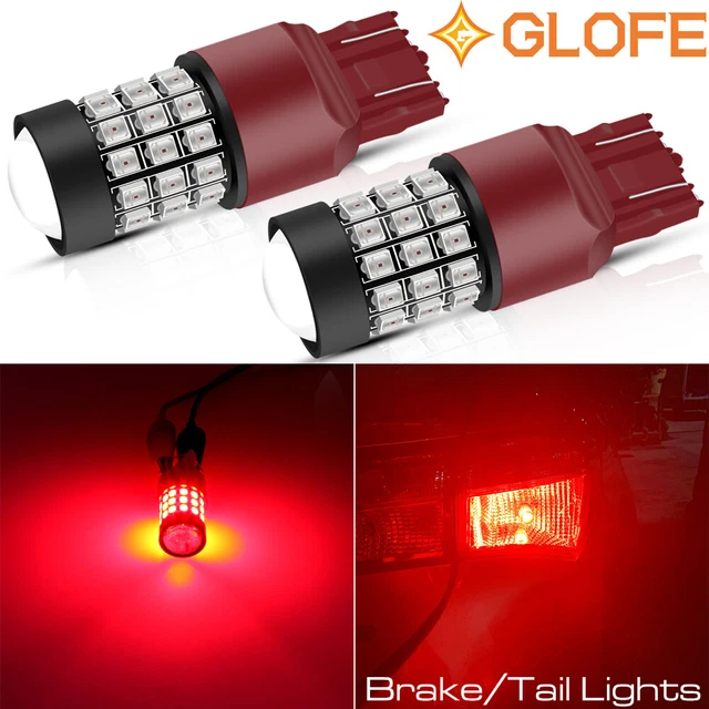 2X Brake Tail Turn Signal Light Super Red LED Bulb Flashing for Transit Connect