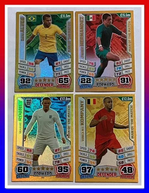 2014 Topps Match Attax England 2014 Trading Cards - Man of the Match