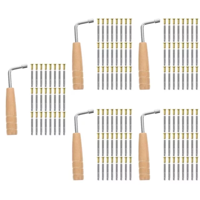 5 Sets Tuning Pins for Lyre Autoharps Accessories Professional Part Harpsichord