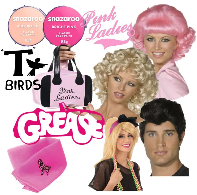 Amscan Grease Pink - Chaqueta para mujer, talla estándar, multicolor