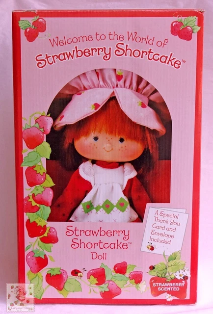 SHORTCAKE POUPÉE CITRON meringue fraise années 1980 vintage EUR 20,09