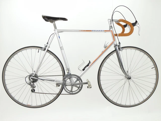 Vélo De Route Peugeot Mixte - Cadre Acier 57 Cm - Groupe Simplex - Reconditionné