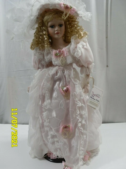 Duck House Heirloom Porcelain Doll