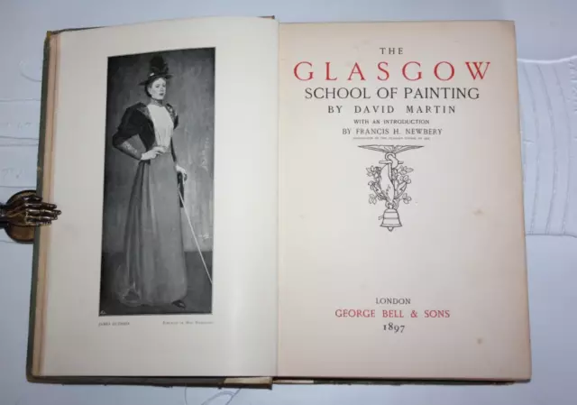 GLASGOW Boys School of ART 1897 Painting NEWBERY Hornel James Lavery Guthrie