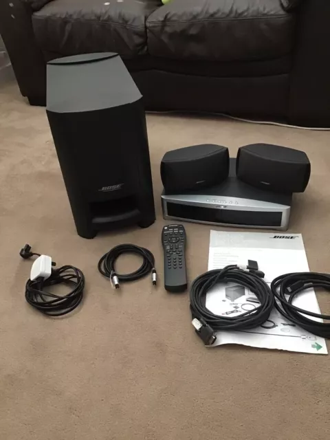 Bose AV 3-2-1 Series II 2.1 Active Speakers System with DVD/CD-MP3/AM-FM Tuner