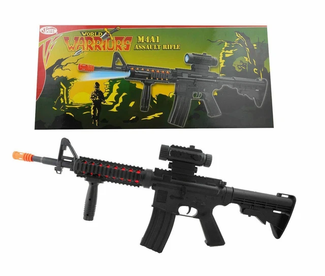 AP KIDS Battery Operated Laser Sound Gun with Music and Flashing Lights