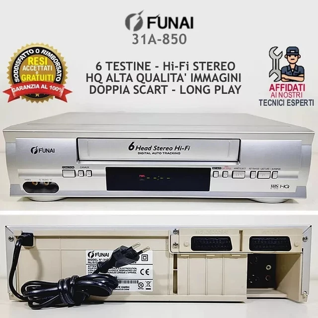 Mucchio Meno Di Cucina Un Pasto Lettore Videocassette Vhs Prezzi Contorto Gentil - Foto 5