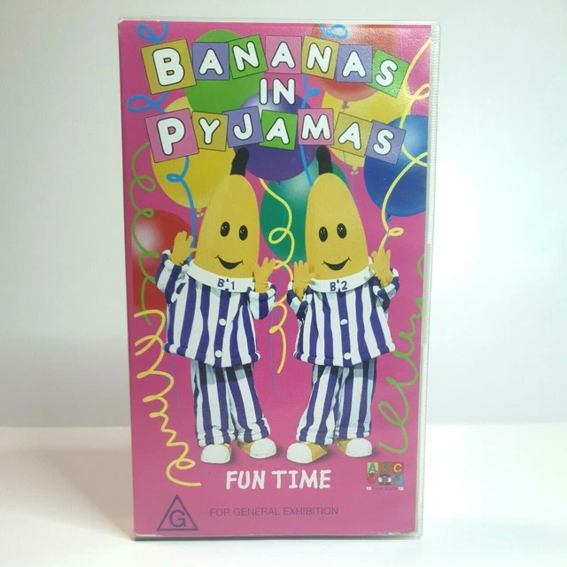 BANANAS IN PYJAMAS Fun Time VHS ABC Australia Video Tape 1999 EUR 9,03