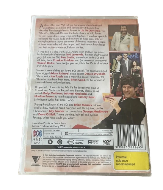 Spicks And Specks - Up To Our Eras (DVD, 2008) 2