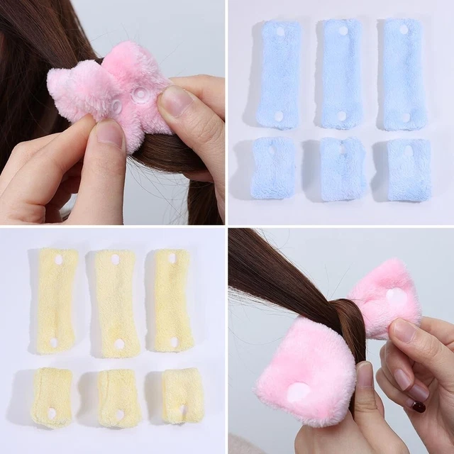 Rizos envolvente sin calor rizos pestaña productos rizados joyería para el cabello