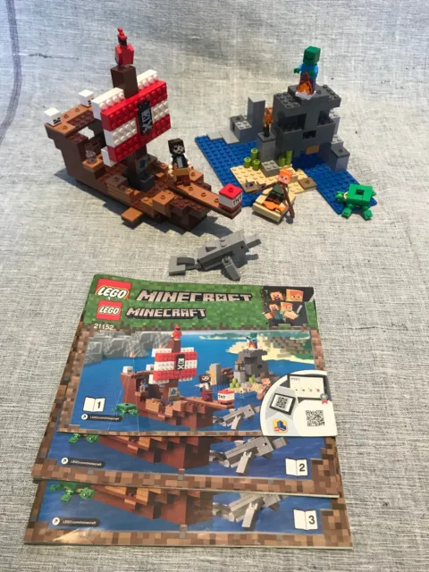 LEGO Minecraft bateau pirate aventure 2152 bloc jouet garçon