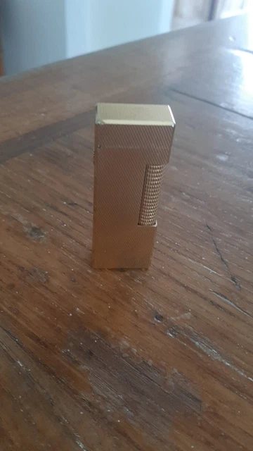 Accendino Dunhill placcato oro