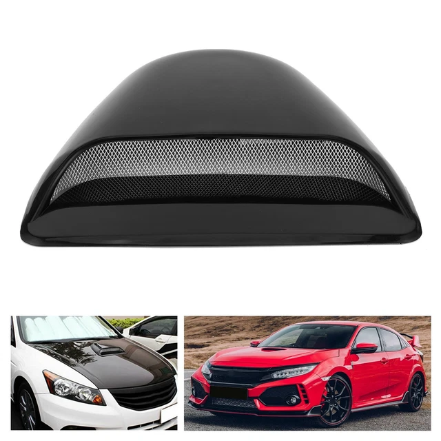 Flow Vent Racing UNIVERSAL ABS RACING Air Flow Vent Inlet Turbo Capot Capot Scoop Cover ...