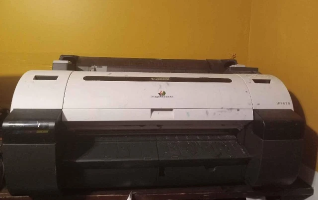 Canon imagePROGRAF iPF 670 24" Large Format Printer without stand