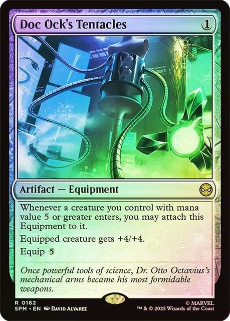 doc ock mtg card Ock, Evil Inventor Custom Commander Deck (100 Cards + Tokens) ElkoyTCG (He cant be the target of spells or abilities your opponents control.) MTG Doc Ock's Tentacles 0162