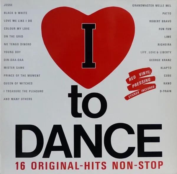 Various - I Love To Dance (LP, Comp, Mixed, Red) (Near Mint (NM or M-)) - 276570