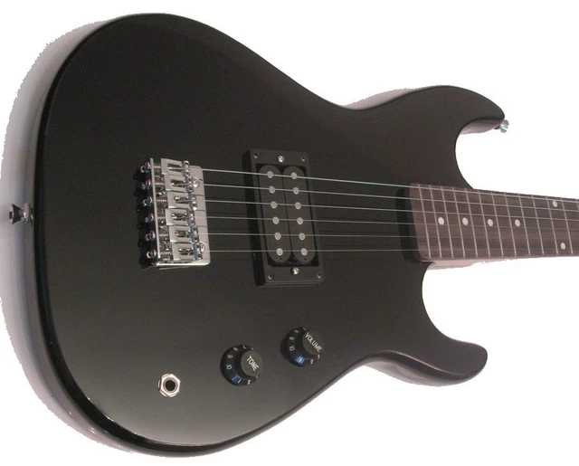 Guitare Electrique 3/4 Noire Pour Enfant