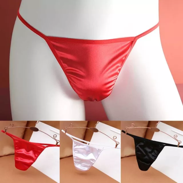 US Sexy Hommes Élasthanne Jock Strap Bikini Mini String Bain sous-Vêtements Slip