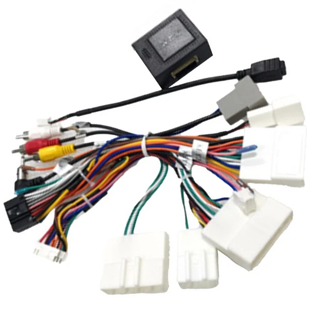Adattatore Connettore ISO 16 Pin Per Autoradio - Compatibile Kenwood E Altre Marche