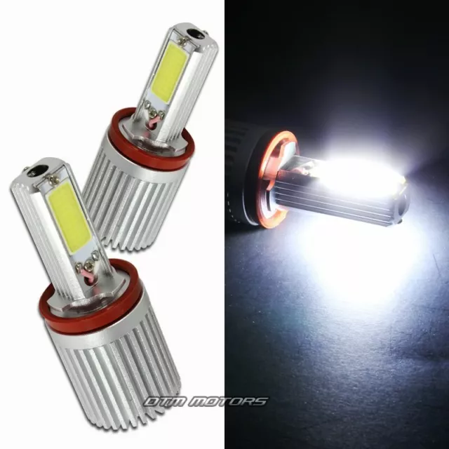 1xPair 9006 HB4 40W Cob Chips On Board LED Blanc Ampoules Jeep Lexus Mazda