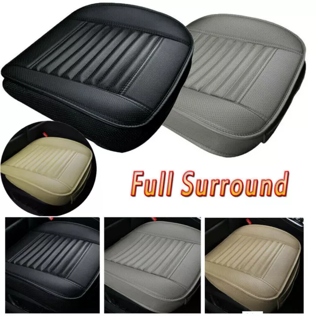 Universal Car Seat Cover PU Leather 3D Breathable Pad Mat for Auto Chair Cushion