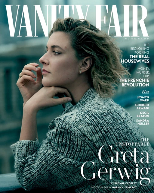 NEW VANITY FAIR Magazine December 2023/January 2024 Greta Gerwig FREE