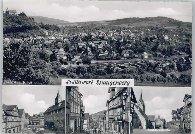 10055643 - 3509 Spangenberg Schloss Marktplatz Klosterstrasse Rathausstrasse